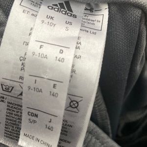 Grey Adidas pants